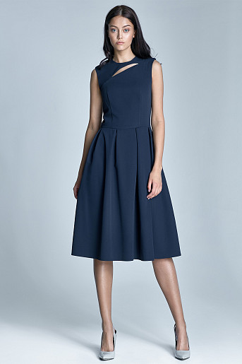 NIFE S73 платье темно-синее