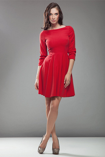 NIFE S19 платье красное