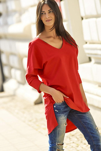 NUMINOU NU115 блузка красная