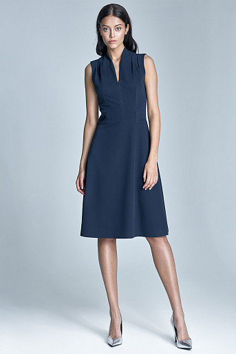 NIFE S74 платье темно-синее