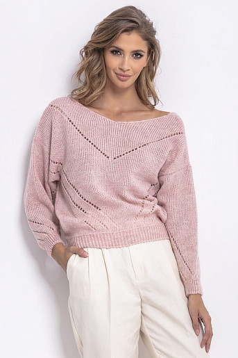 Fobya F765 свитер розовый