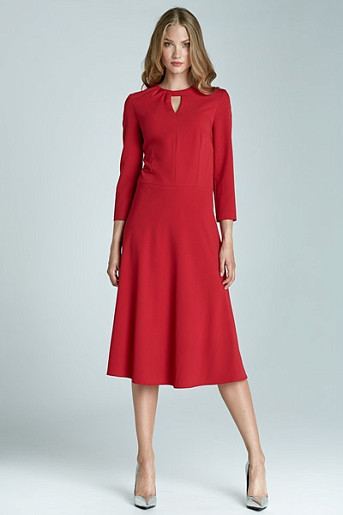 NIFE S68 платье красное