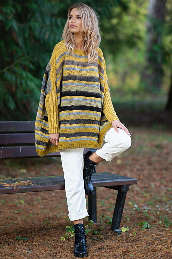 Fobya F594 свитер желтый
