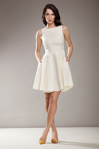 NIFE S17 платье крем