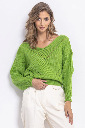 Fobya F765 свитер зеленый