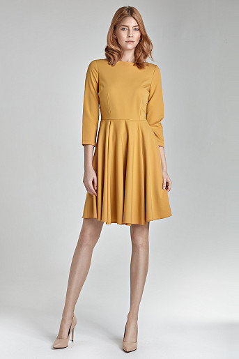 NIFE S19 платье желтое